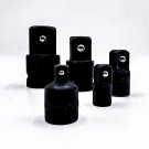 5-Pc Impact Socket Adapter + Reducer Set 1", 3/4, 1/2, 3/8, 1/4 + reduc 1/4x3/8 5-Pc Impact Socket Adapter + Reducer Set 1", 3/4, 1/2, 3/8, 1/4 + reduc 1/4x3/8