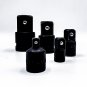 5-Pc Impact Socket Adapter + Reducer Set 1", 3/4, 1/2, 3/8, 1/4 + reduc 1/4x3/8