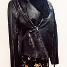 Geniune Leather Motorctyle Jacket, Pamela Dennis Private Client Group. Large
