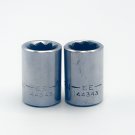 Craftsman 44343 3/8"  8 Point Double Square 3/8" Drive Socket G Series USA