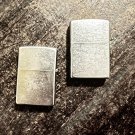 Retro ZIPPO A-04 Brushed Chrome Flip Top Cigarette Lighters Retro ZIPPO A-04 Brushed Chrome Flip Top Cigarette Lighters