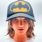 Vintage DC Comics Batman Themed Logo Trucker Hat, Adjustable 1-Size Baseball Cap