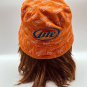 BALTIMORE ORIOLES Reversible Floppy Bucket Hat Orange Black "Miller Lite"