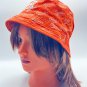 BALTIMORE ORIOLES Reversible Floppy Bucket Hat Orange Black "Miller Lite"