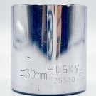 Husky Metric 30mm 1/2" Drive 12-Point Shallow Socket #25530