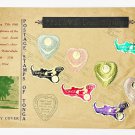 Tonga, 1964 PPSEAWA First Day Cover, Heart & Island Gold Foil Stamps