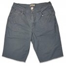Vintage By Route 66 Men's Charcoal Grey 100% Cotton Cut Off Shorts, Size 34 Vintage By Route 66 Men's Charcoal Grey 100% Cotton Cut Off Shorts, Size 34