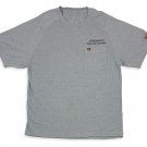 Vintage Medalist HardWear Short Sleeved Grey Raglan Work T-Shirt Vintage Medalist HardWear Short Sleeved Grey Raglan Work T-Shirt