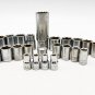 ALLTRADE 28-Pc Shallow Socket Set SAE & Metric 12 pt &6 pt, 1/4 & 3/8 Drive