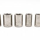 CRAFTSMAN 6-Piece, 1/4" Drive, 6 Point, METRIC Shallow Socket Set, 7mm - 13mm CRAFTSMAN 6-Piece, 1/4" Drive, 6 Point, METRIC Shallow Socket Set, 7mm - 13mm