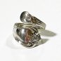 WM. A. Rogers Oneida LTD Silver Plated Spoon Ring, Size 6.50 - 7.00