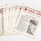 Original 1951 Chevrolet Service News - 7 Issues VOL 23, Numbers 1-7, Jan - July
