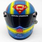 1999 NHRA Limited Edition JOHN FORCE Superman Helmet, 1:4 Scale, 1 of 5004