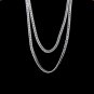 52" Lightweight & Bright Polished Opera Length 8mm Cuban Chain