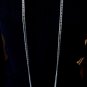 52" Lightweight & Bright Polished Opera Length 8mm Cuban Chain