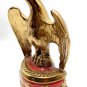 Marion Bronze Co. c.1940 Vintage Federal Eagle Bookend, JFK Jr Resolute Replica