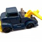1994 Hot Wheels Blue Big Rig Tow Truck with Yellow Movable Lift, WT 10 Mattel