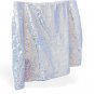 Silver Sequin Mini Skirt by Tipsy Elves, Women's Large, Holiday Fancy Dress