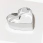 2-Pack, 3-inch Tin Heart-Shaped, Valentines Day Cookie Cutters, Craft Shapes