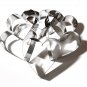 2-Pack, 3-inch Tin Heart-Shaped, Valentines Day Cookie Cutters, Craft Shapes