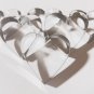 2-Pack, 3-inch Tin Heart-Shaped, Valentines Day Cookie Cutters, Craft Shapes