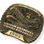 1903 WRIGHT BROTHERS Commemorative Solid Brass Belt Buckle by ADM