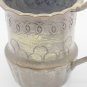United Arab Republic, Copper/ Nickel Hand Hammered & Etched Handled Cup