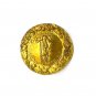 US Civil War Era, Sic Semper Tyrannis * Virginia, Gold Gilt Horse Bridle Rosette