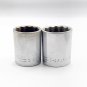 Craftsman 1" + 1-1/16" 12-Point, 1/2" Drive, Shallow Socket Pair =V= Series