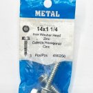 Hillman 3-Pack #14 x 1-1/4-in Zinc Socket Hex-Drive Sheet Metal Screws - NEW Hillman 3-Pack #14 x 1-1/4-in Zinc Socket Hex-Drive Sheet Metal Screws - NEW