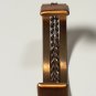 Vintage Copper Braided Rope Adjustable 15mm Cuff Bracelet