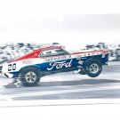 Sam Auxier Jr's 1969 Mustang Fastback Pro Stock Drag Car #5/40 by Steve McCool