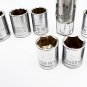 ALLTRADE 28-Piece Shallow Socket Set, Metric & SAE, 12 pt &6 pt, 1/4 + 3/8 Drive