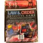 Law & Order Detective Game (Box Edition) COMPLETE 200 Board Game, Cardinal Ind.