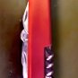 Vintage 3.5" Red 7-in-One Multi-Tool Folding Pocket Knife
