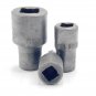 3pc Impact Sockets, External Torx  1/4" E-8 & 3/8" E-10 + FREE Square  1/4" T-27