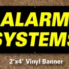 Alarm Systems Banner 2x4 ft