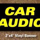 Car Audio Banner 2x4 ft