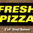 Fresh Pizza Banner 2x4 ft