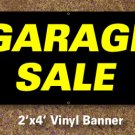 Garage Sale Banner 2x4 ft