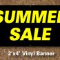 Summer Sale Banner 2x4 ft