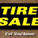 Tire Sale Banner 2x4 ft