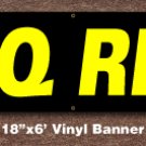BBQ RIBS Banner 18 inch x 6 ft