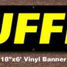 Buffet Banner 18 inch x 6 ft