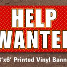 Help Wanted Banner 3x6 ft