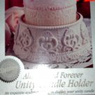 NIB Wilton Always and Forever Unity Candle Holder