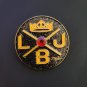 Lakers, Cavaliers, Heat LeBron James NBA Career Lapel Pin 1 .5" Crimson Gemstone