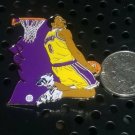 LAKERS KOBE BRYANT Famous DUNK  Lapel Hat Pin Yellow Jersey #8 Siginture Edition