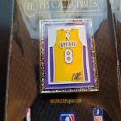 Los Angeles Kobe Bryant Retired #8 Jersey 3-D  Frame Lapel Pin 2017 1.75"