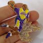 Los Angeles Lakers Kobe Bryanr 1997 Slam Dunk Champion Lapel Pin 1.75"